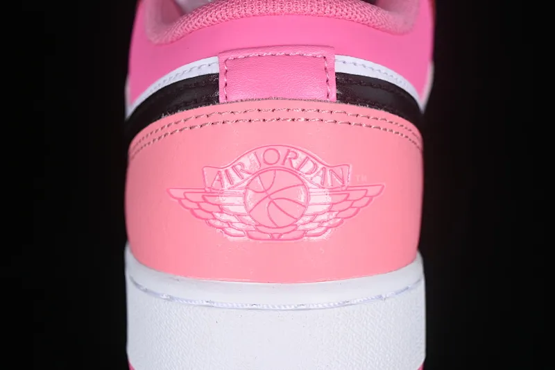 All categories Air Jordan Jordan series basketball shoes Air Jordan 1 Low G version pure original Air Jordan 1 Low AJ1 Joe 1 white pink low-top cultural basketball shoes 553560-162
